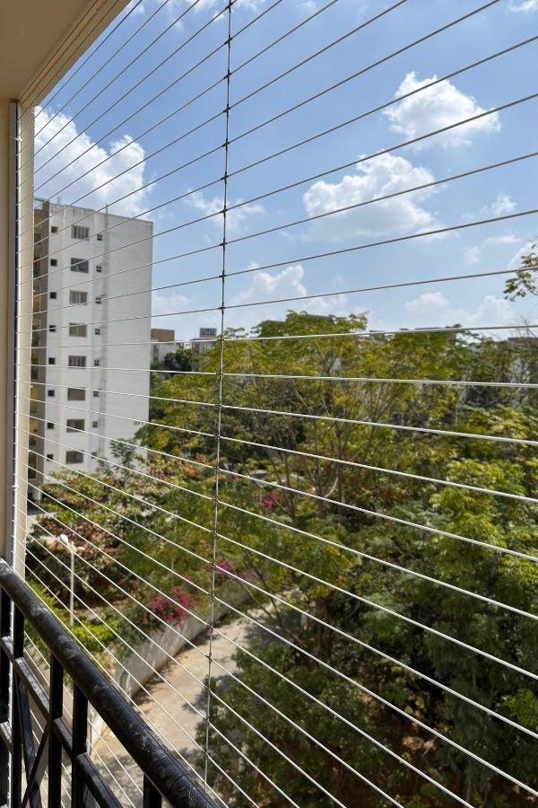 Invisible Grills for Birds Control