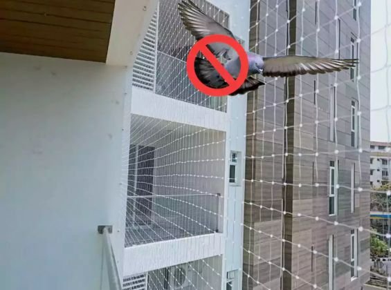Pigeon Safety Nets for Balconies